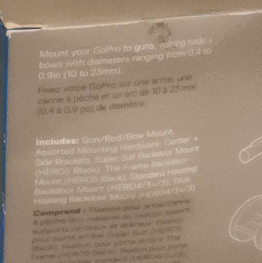 GoPro Accessory Box with Blue Accent - Picture 4 of 5